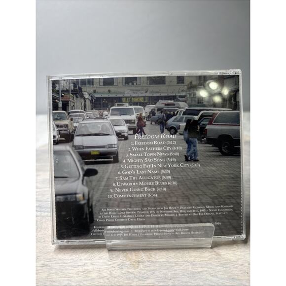 Jim Struble – Freedom Road CD Folk Country Americana Independent 1990s Rare - Picture 2 of 5